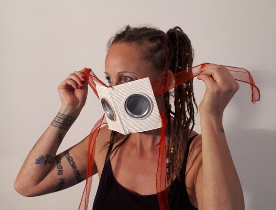 "BREATH", BOOK MASK PROJECT by FLORENCE HOFFMANN, LUXEMBURG 2020